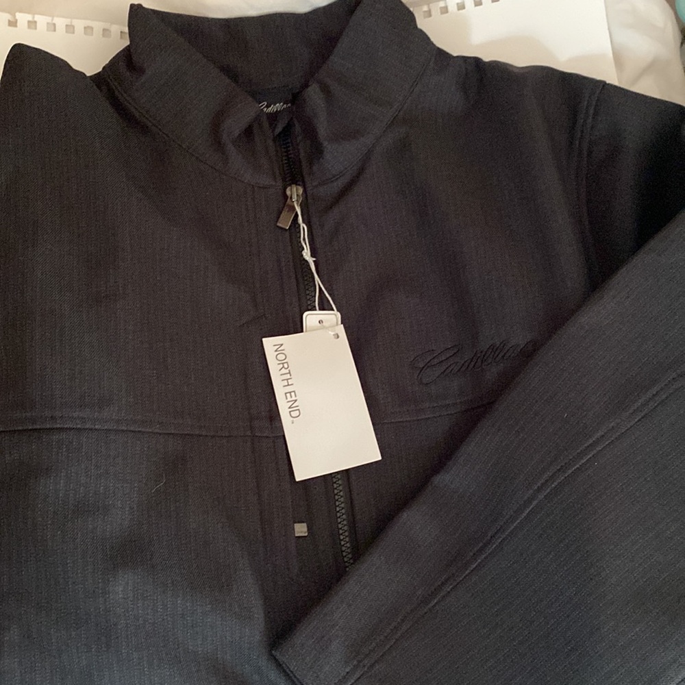 North End Black Jacket Waterproof All Weather Cadillac Collect Coat XL - Picture 14 of 14